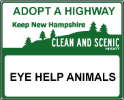 Eye Help Animals Sign