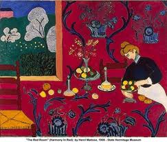 The Red Room by Henry Matisse