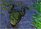 frog pond by artist dj geribo